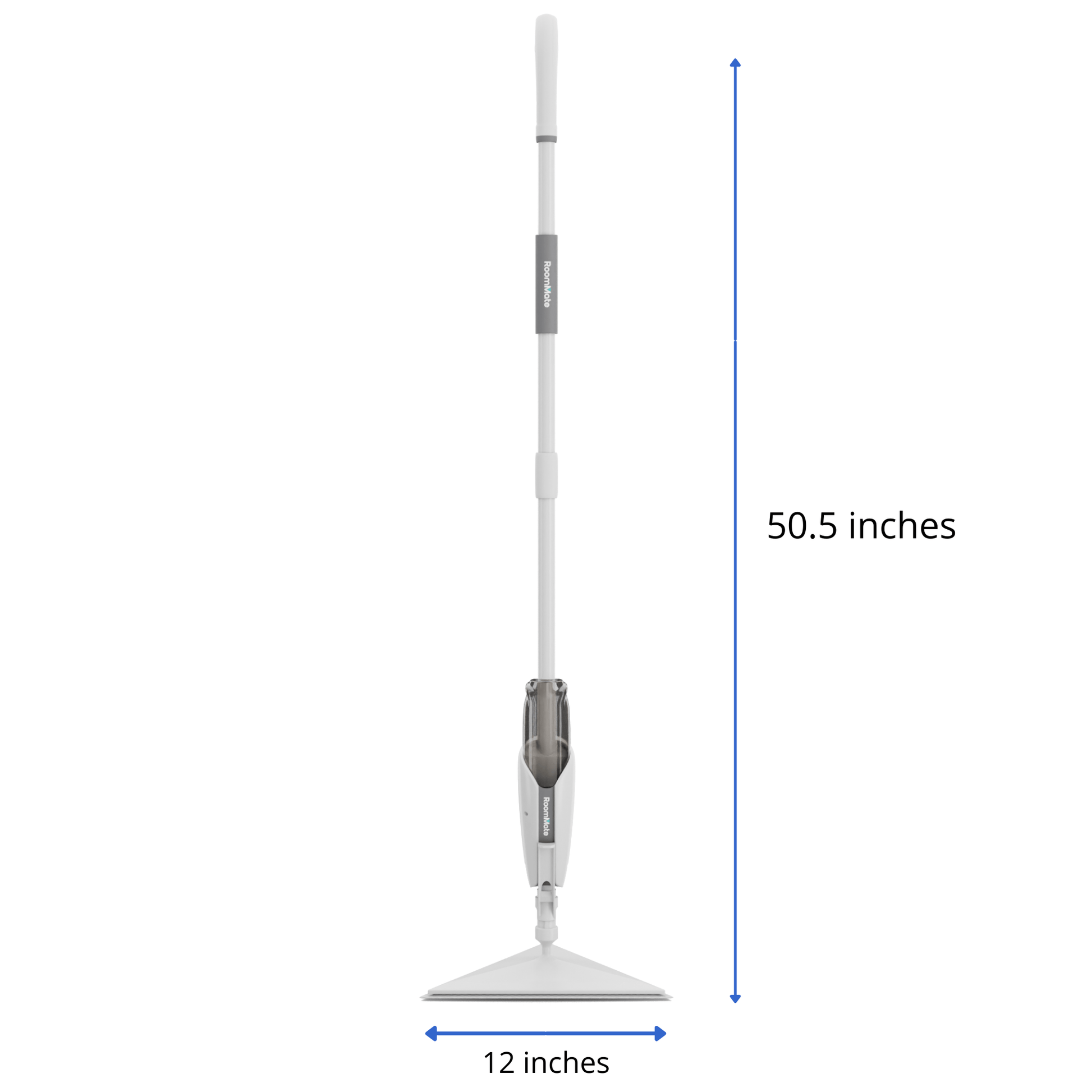 The Roommate Mop with product dimensions